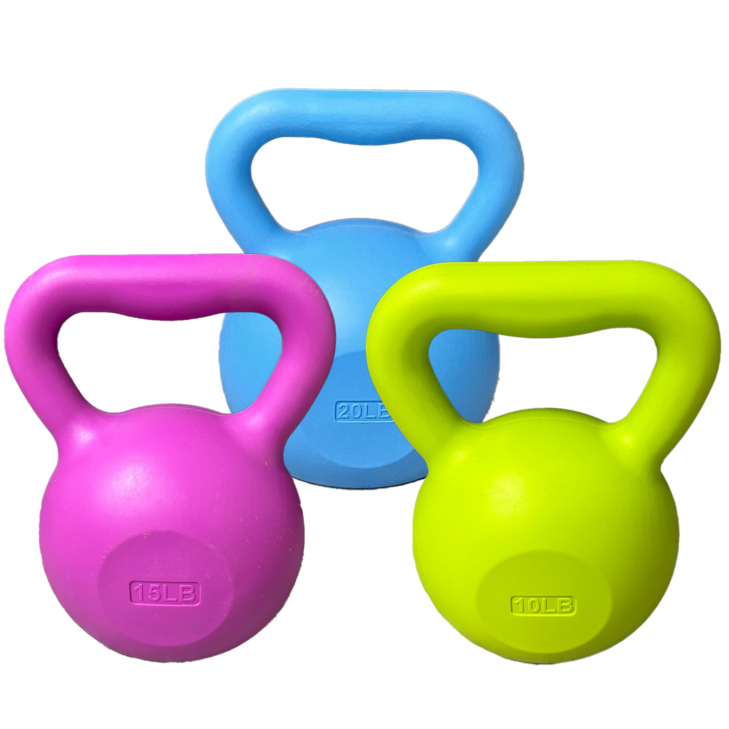 Kettlebell Set of 3 (10lb, 15lb, 20lb)