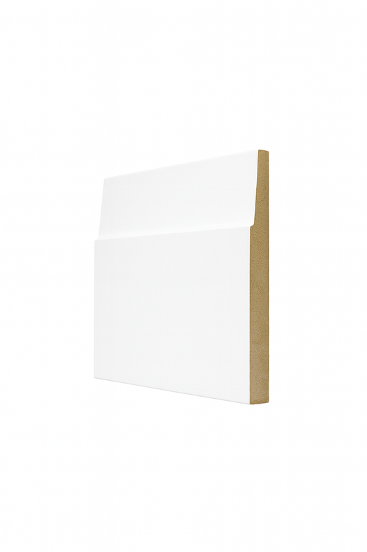 5 1/2" Step Bevel Baseboard 1/2" x 5 1/2" x 10'
