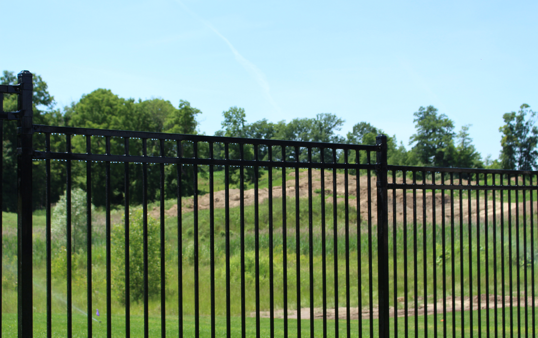 Galvanized Steel Ornamental Iron Fencing in Ontario