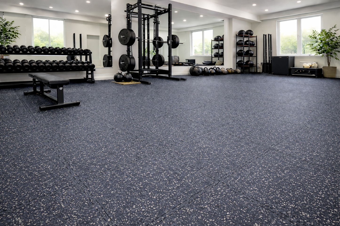 Kypro Rubber Gym Tiles 15mm