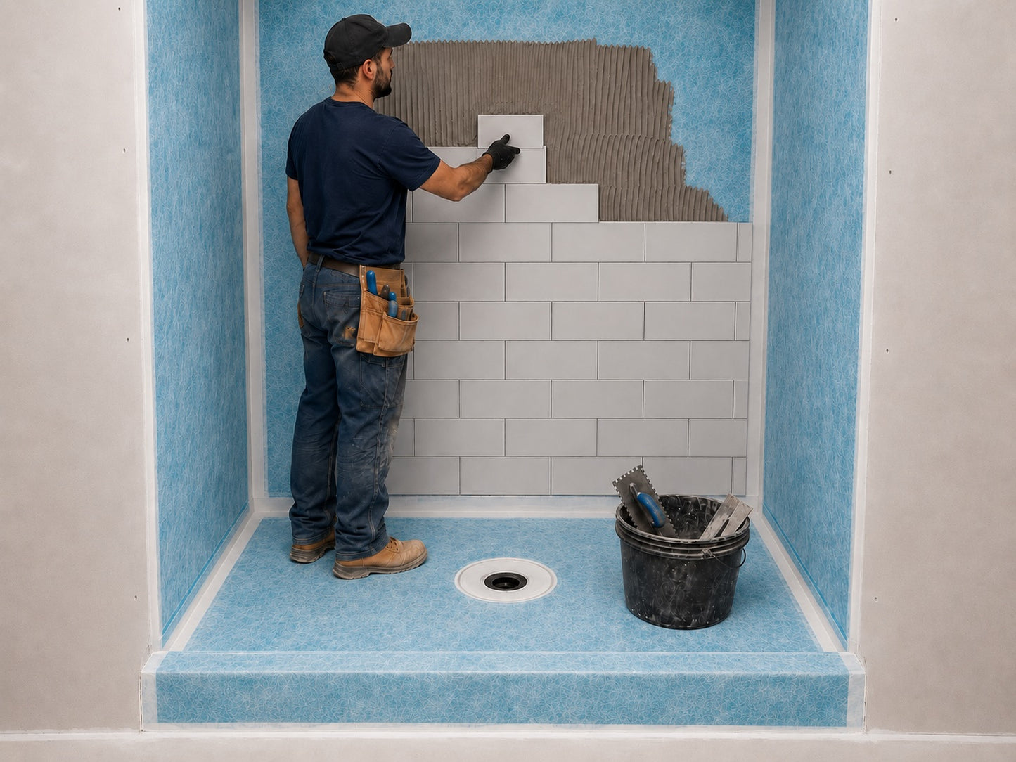Parkwood Premium Waterproofing Membrane, 200 sqft (1m * 18.6m)