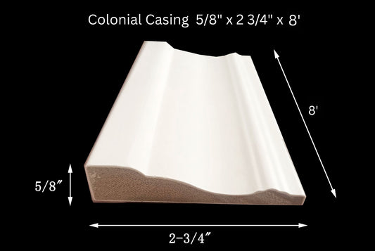 Colonial Casing 5/8" x 2 3/4" x 8'