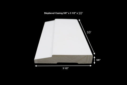Step Bevel Casing 5/8" x 3 1/2" x 10'