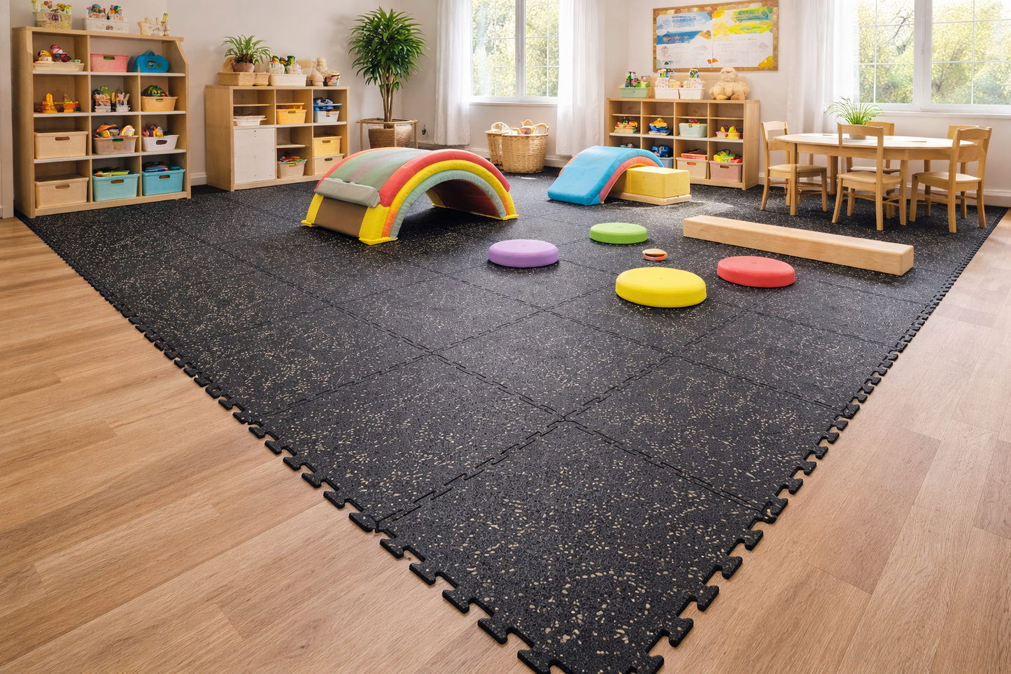 Kypro Rubber Gym Tiles 5mm