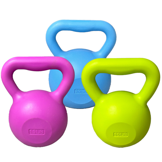 Kettlebell Set of 3 (10lb, 15lb, 20lb)